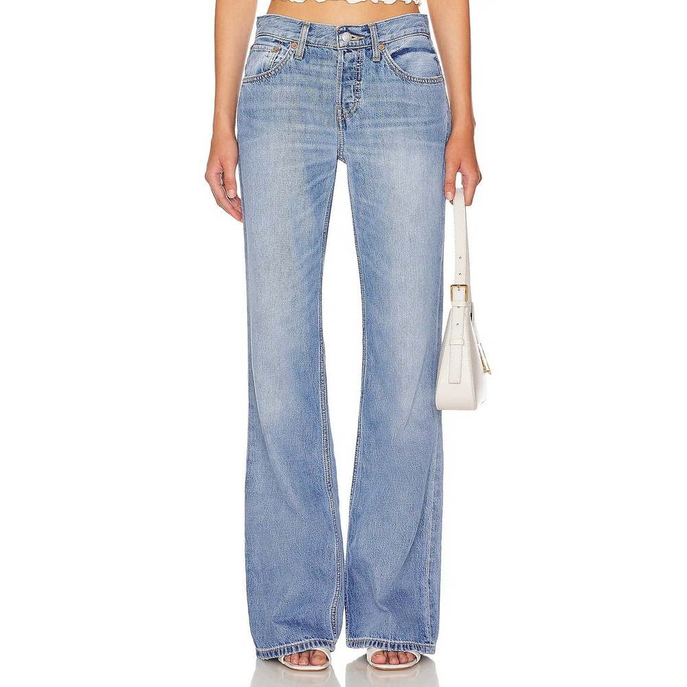 Re/Done Light Blue Women's Boot Cut Jeans